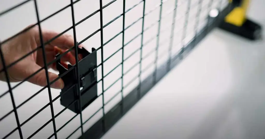 Installere Montage van gaaspanelen met Axelent