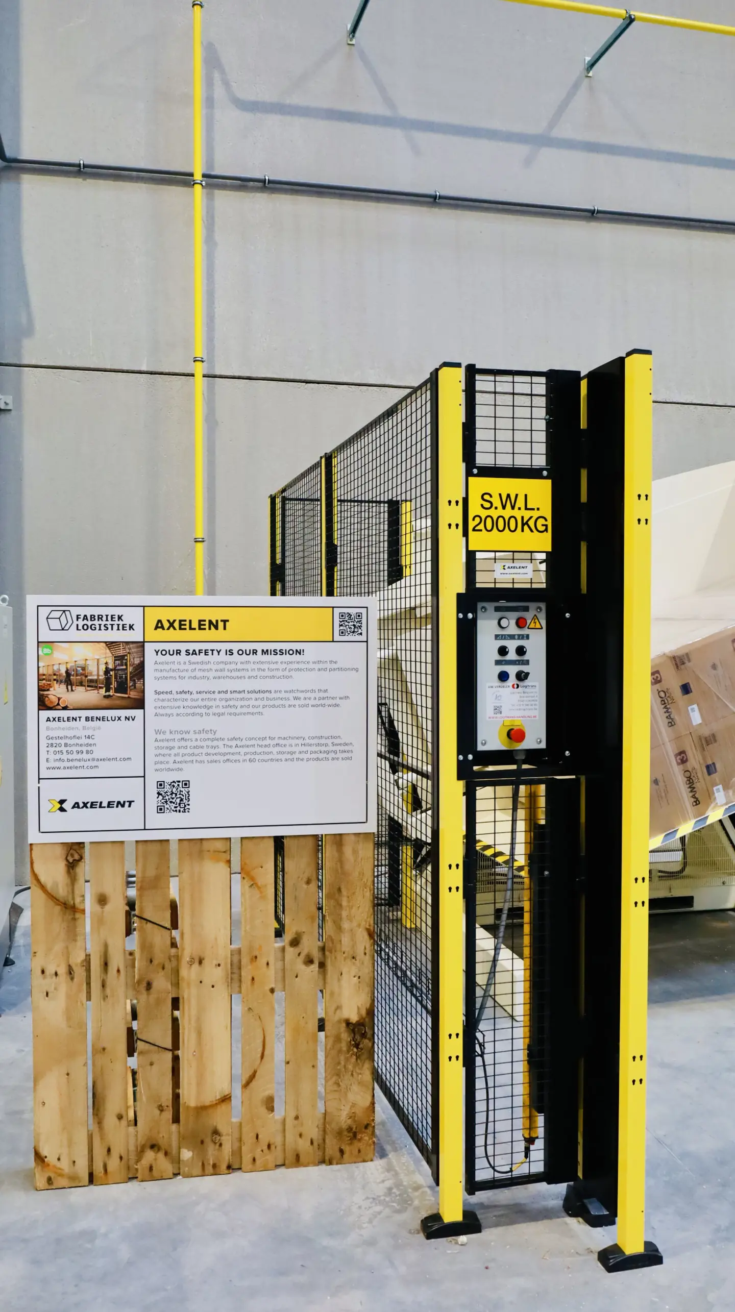 Machinebeveiliging bij Fabriek Logistiek