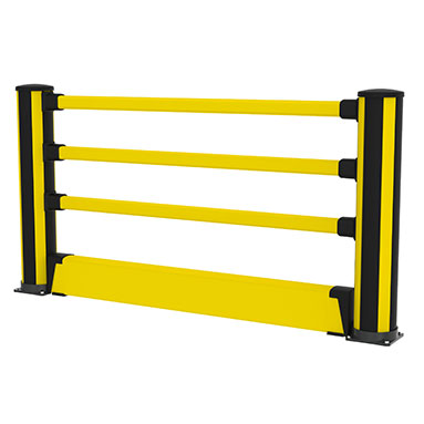 Voetgangersbarrières met Floor Barrier