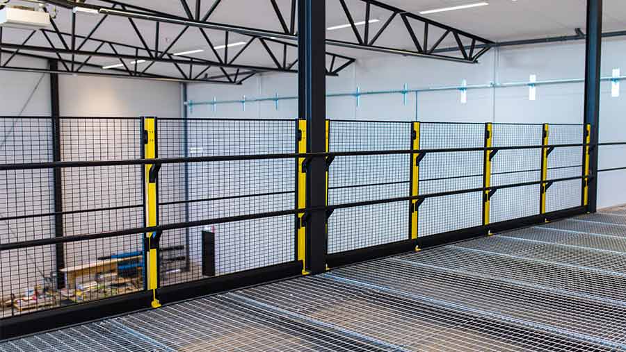 Hoogte 2300 mm met paneel