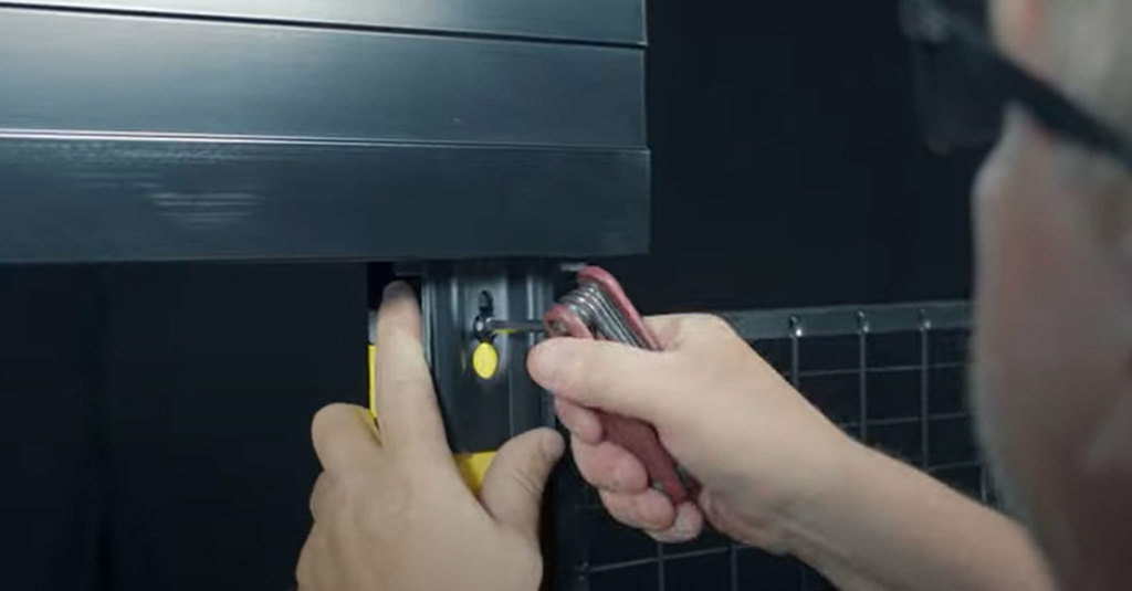 Installere Dubbele schuifdeur 2 Traps met Axelent