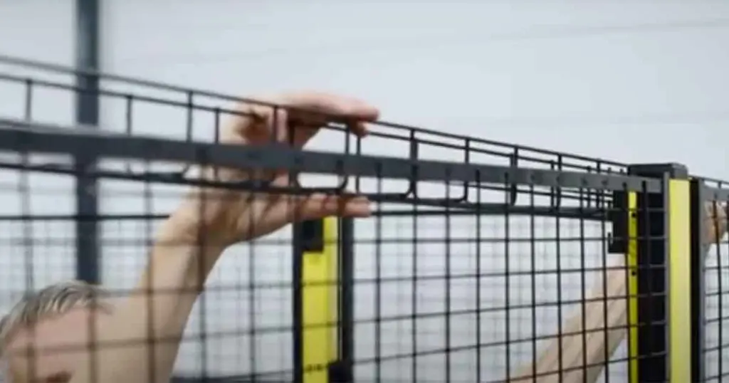 Installere Montage aan bovenzijde paal met Axelent