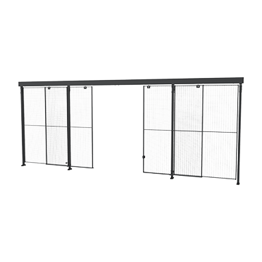 Schuifdeur met middenslot