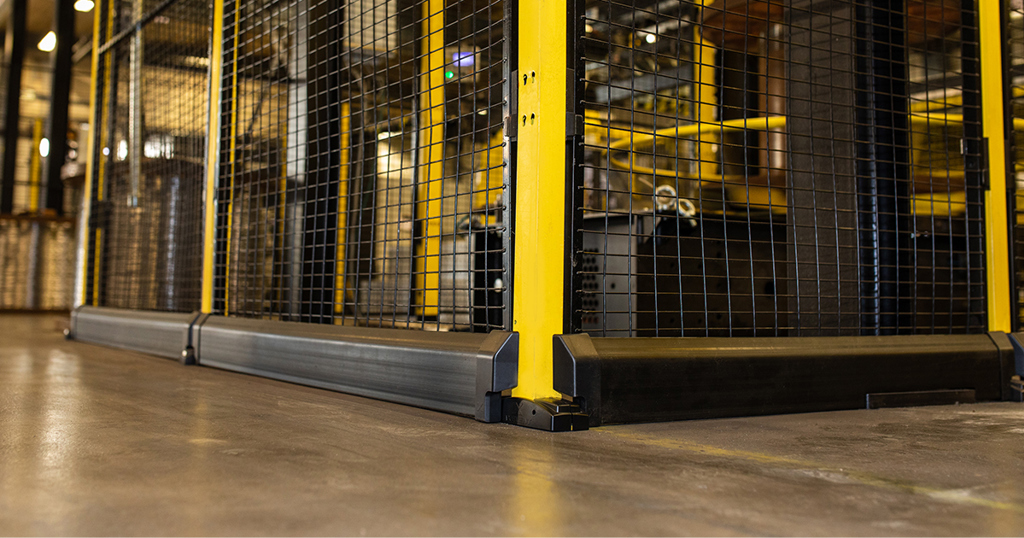 New Product Release – Kick Plate for machine guard and warehouse partitioning