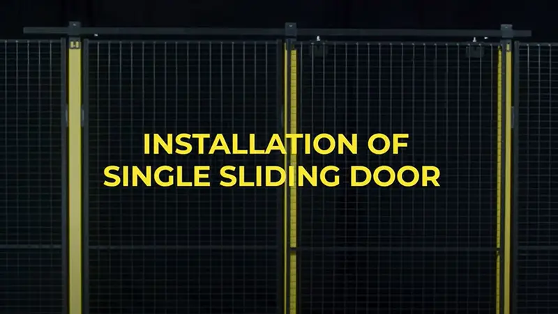 Installation Single Sliding Door