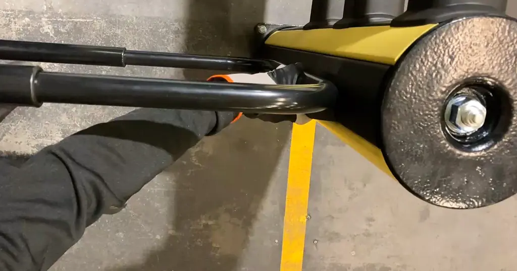 Montage voetgangerspoort