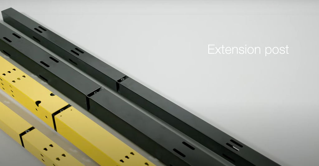 Installere Verlenging voor post met Axelent